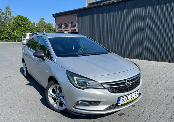 samochody osobowe Opel Astra cena 38900 przebieg: 231000, rok produkcji 2016 z Żory